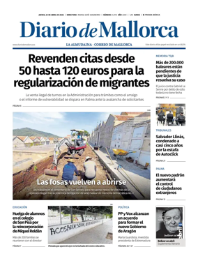 Cover of Diario de Mallorca