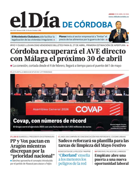 Cover of El Dia de Cordoba