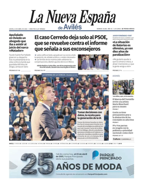 Cover of La Nueva Espana (Aviles)