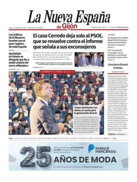 Cover of La Nueva Espana (Gijon)