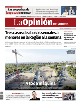 Cover of La Opinion de Murcia