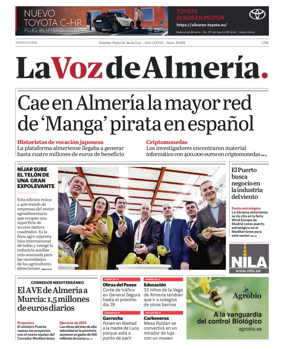 Cover of La Voz de Almeria