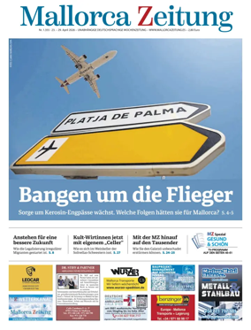 Cover of Mallorca Zeitung