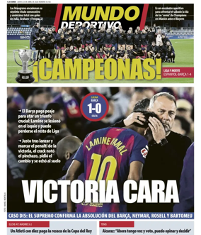 Cover of Mundo Deportivo (At. Madrid)