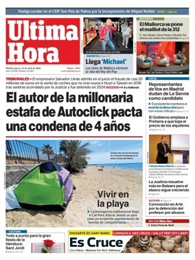 Cover of Ultima Hora