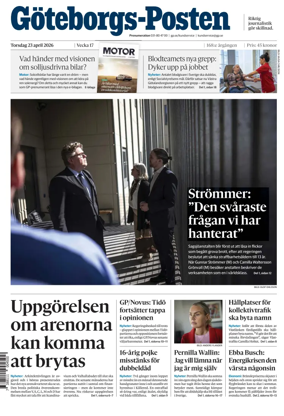 Cover of Goteborgs-Posten