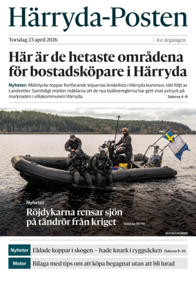 Cover of Harryda-Posten