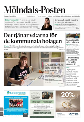 Cover of Molndals-Posten