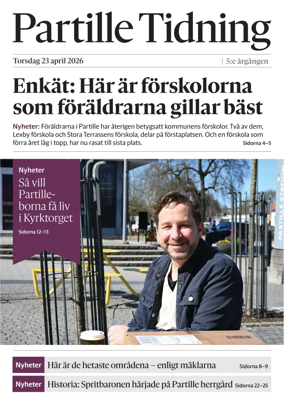 Cover of Partille Tidning