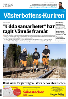 Cover of Vasterbottens-Kuriren