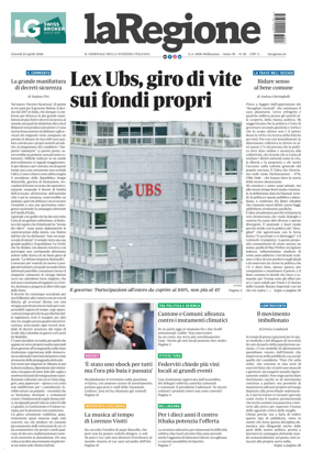 Cover of laRegione