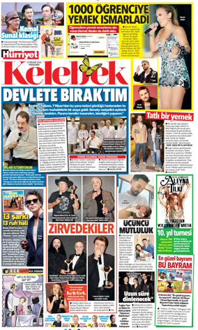 Cover of Hurriyet - Kelebek