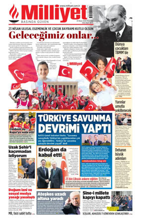 Cover of Milliyet