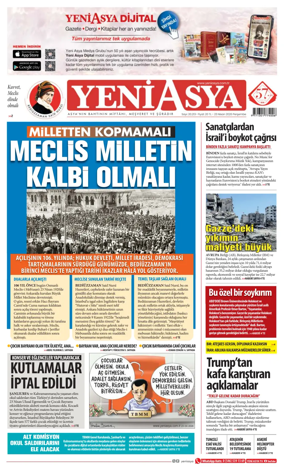 Cover of Yeni Asya