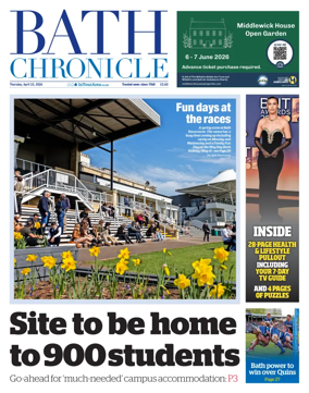 Cover of Bath Chronicle
