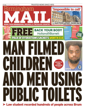 Cover of Birmingham Mail