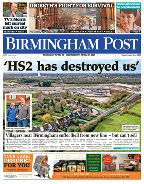 Cover of Birmingham Post