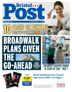 Cover of Bristol Post