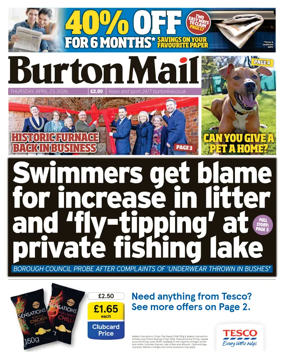 Cover of Burton Mail