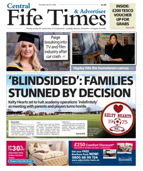 Cover of Central Fife Times