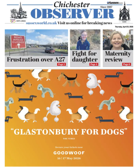 Cover of Chichester Observer