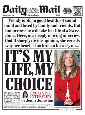 Cover of Daily Mail Print Optimized