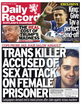 Cover of Daily Record