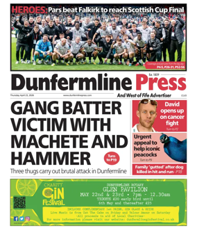 Cover of Dunfermline Press