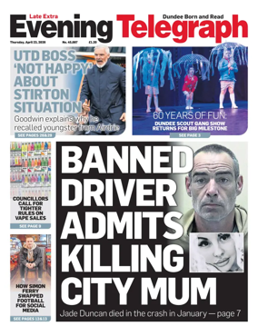 Cover of Evening Telegraph (First Edition)