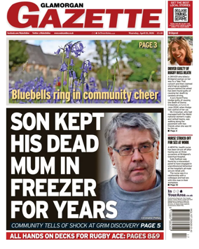 Cover of Glamorgan Gazette