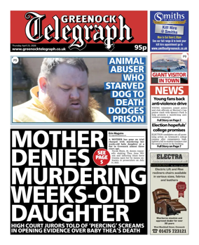 Cover of Greenock Telegraph