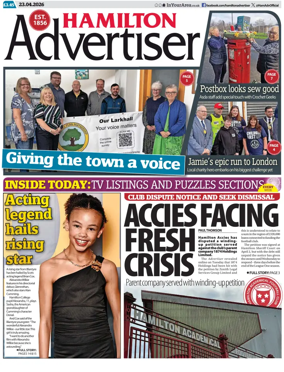 Cover of Hamilton Advertiser