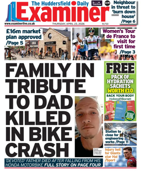 Cover of Huddersfield Daily Examiner
