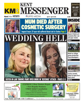 Cover of Kent Messenger Maidstone