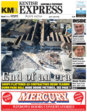Cover of Kentish Express Ashford & District