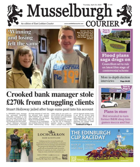 Cover of Musselburgh Courier