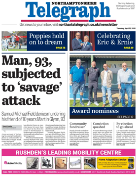 Cover of Northants Evening Telegraph