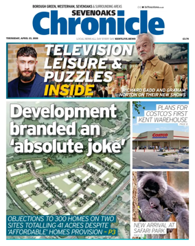 Cover of Sevenoaks Chronicle