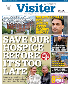 Cover of Southport Visiter