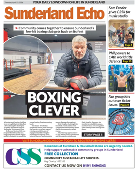 Cover of Sunderland Echo