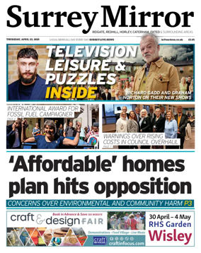 Cover of Surrey Mirror