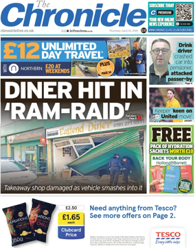Cover of The Chronicle (UK)