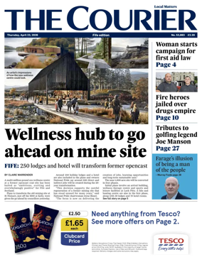 Cover of The Courier & Advertiser (Fife Edition)