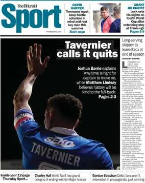Cover of Herald Sport