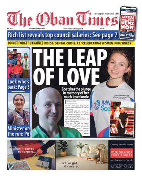 Cover of The Oban Times