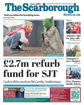 Cover of The Scarborough News