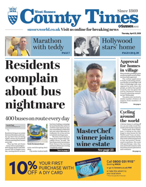 Cover of West Sussex County Times