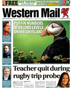 Cover of Western Mail