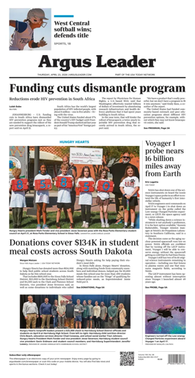 Cover of Argus Leader