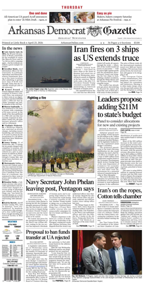 Cover of Arkansas Democrat-Gazette